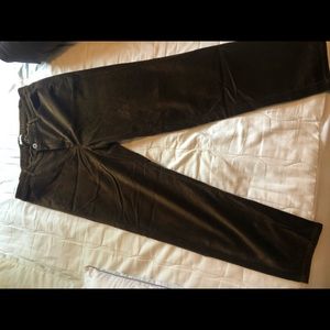 JJill Velveteen-Stretch High-Rise Jeans